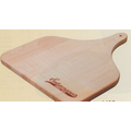 Wood Cutting Board w/ Paddle Handle (15"x12"x3/4")